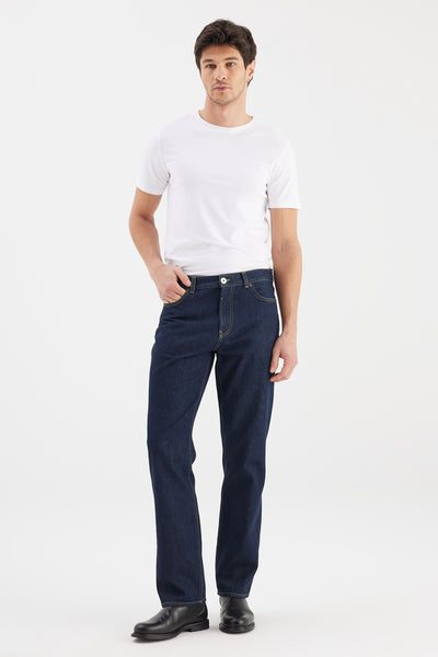 Neo Mid Waist Regular Length 5 Pocket Jeans Raw
