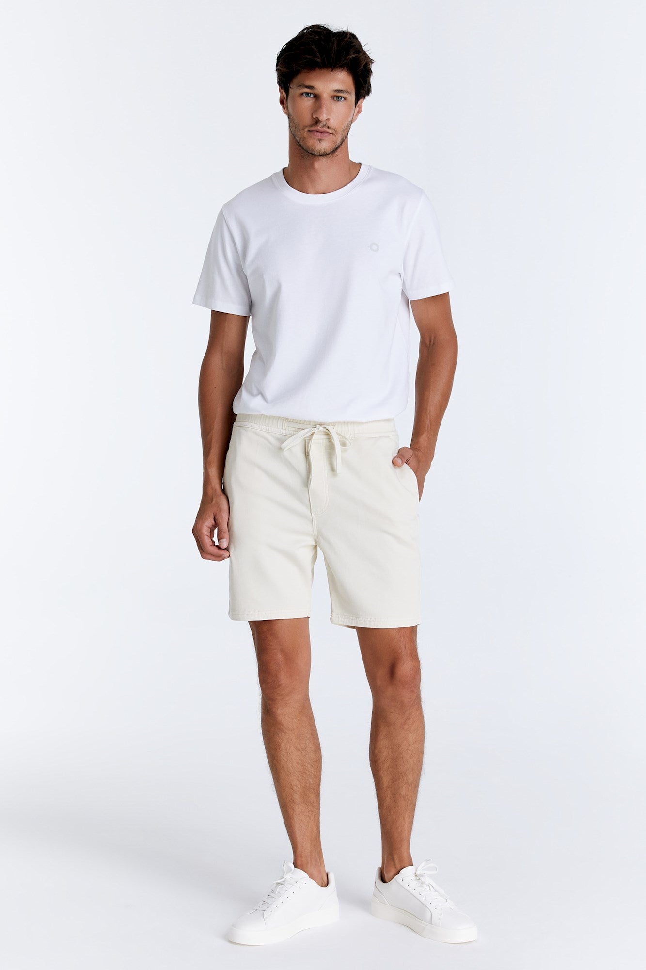 cup of joe denim Fred Mid Waist Regular Length Jogger 5 Pocket Shorts
