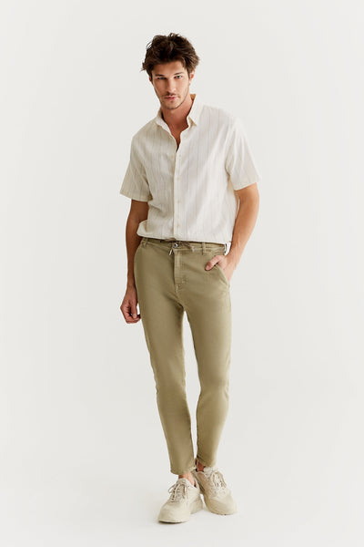 Felix Jogger Chino Pants Light Khaki