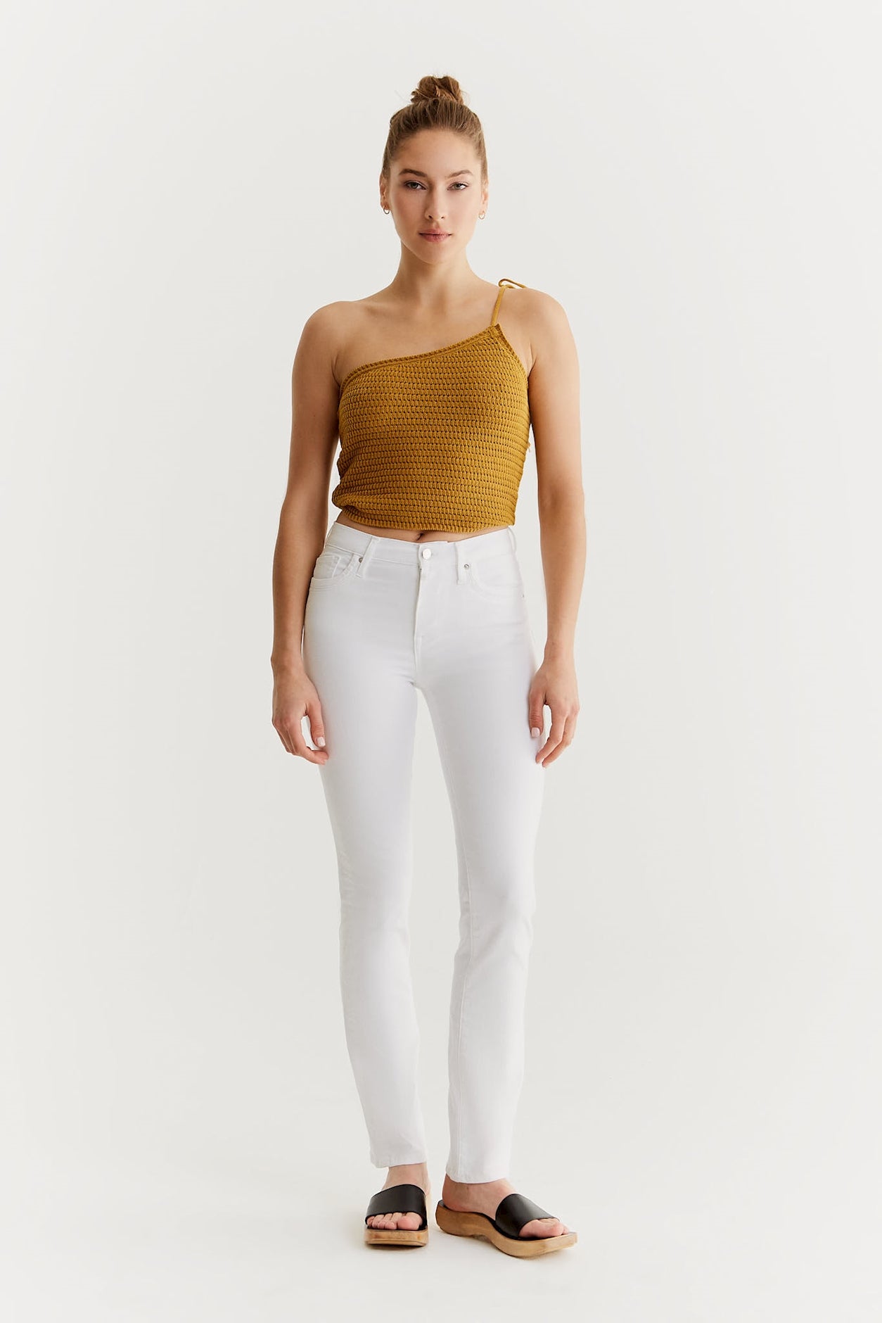 cup of joe denim Hannah High Waist Regular Length 5 Pocket Pants