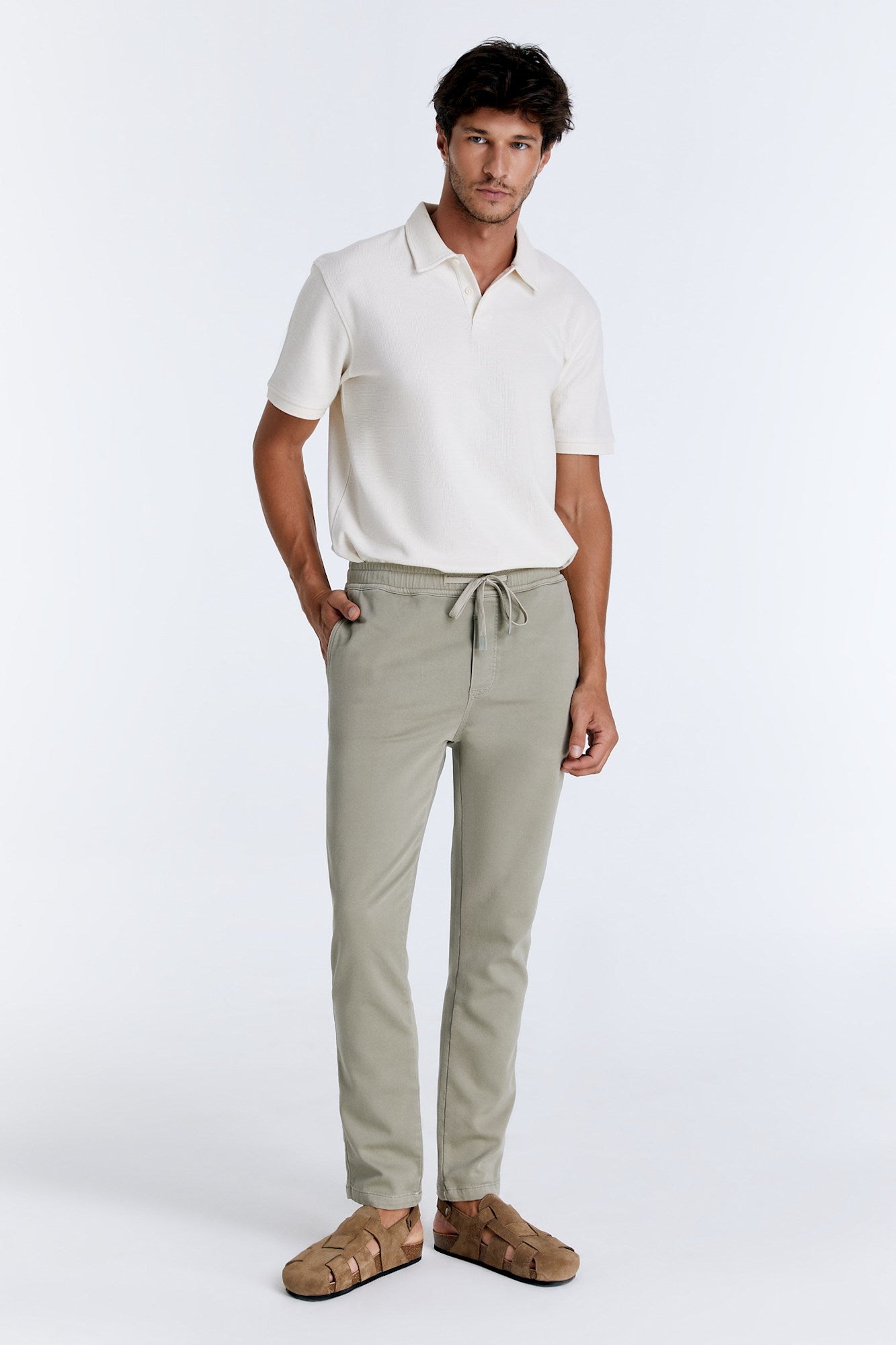 cup of joe denim Karsten Mid Waist Regular Length Jogger 5 Pocket Pants