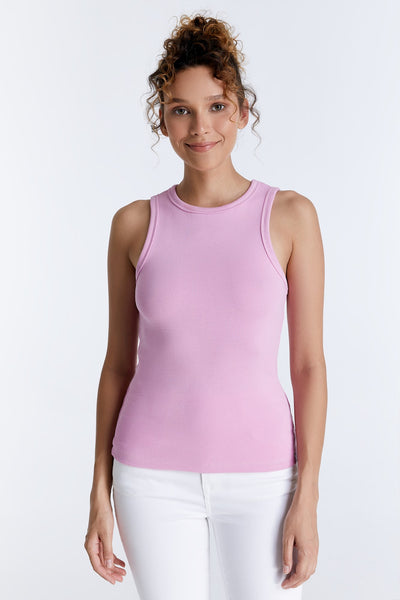 Liv Crew Neck Tanktop  Lavender