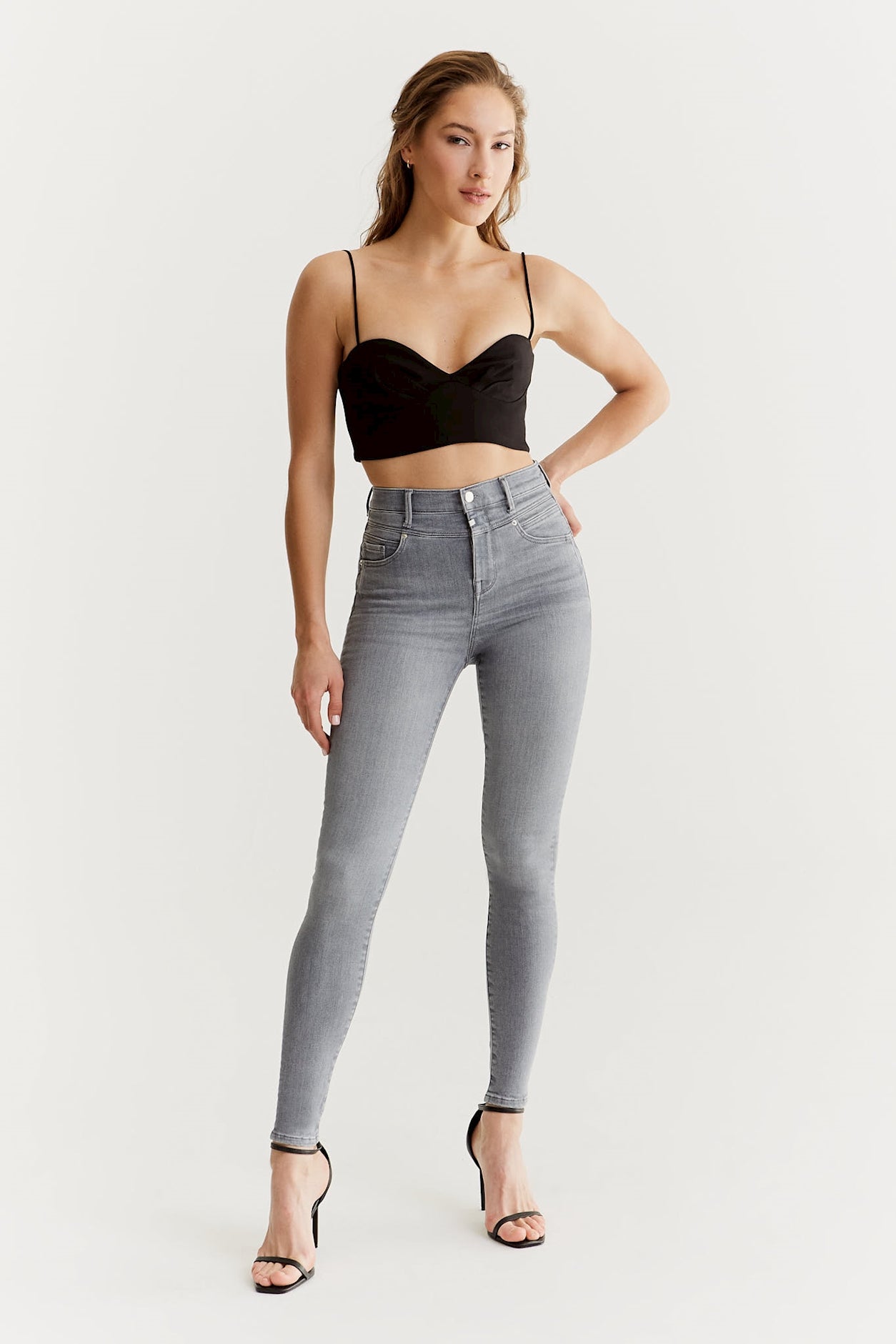 cup of joe denim Lisa Ultra High Waist Regular Length 5 Pocket Jeans
