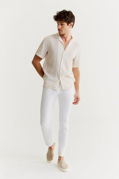 Ray 5 Pocket Pants White