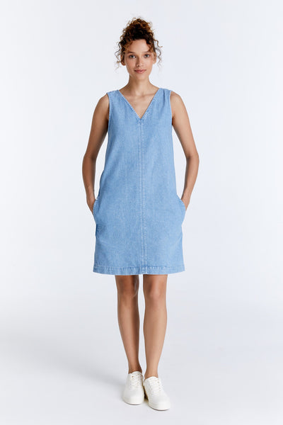 Sharon Mini Dress Light Blue