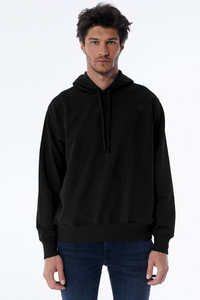 Tony Long Sleeve Hoodie Black