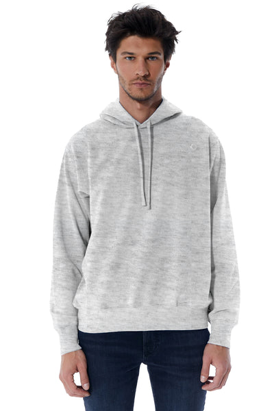 Tony Long Sleeve Hoodie Grey Melange